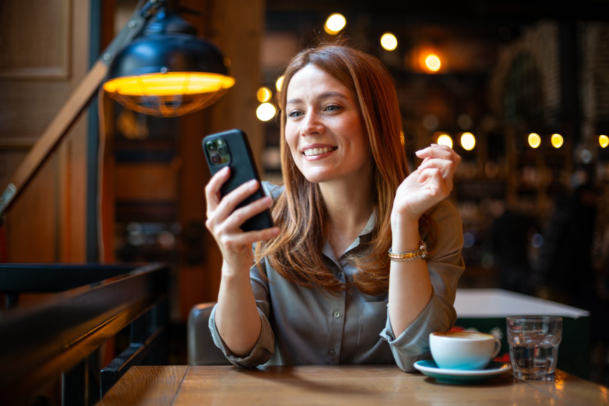 Guest engaging with branded portal on mobile